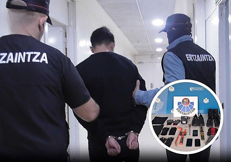 Tres integrantes de un grupo criminal detenidos tras dos robos en viviendas de Oiartzun y Leaburu